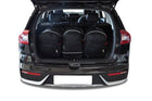 Kjust Kjust Reistassenset voor Kia Niro 5-deurs 2016-2022 - Set van 3 Tassen met 2 Roltassen en 1 Sporttas Harvest Automotive 1