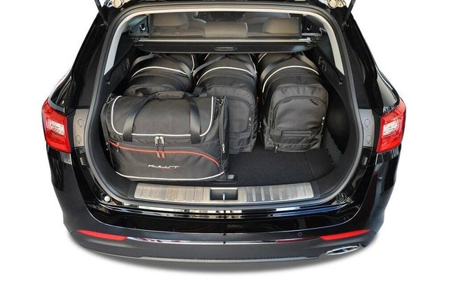 Kjust Kjust Reistassenset voor Kia Optima Sport Wagon vanaf 2016 - Set van 5 Tassen met 3 Roltassen en 2 Vliegtuigtassen Harvest Automotive 2