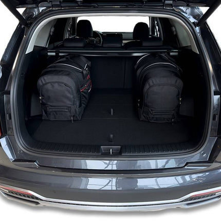 Kjust Kjust Reistassenset voor Kia Sorento 2020-2024 - Set van 5 Tassen met 3 Roltassen en 2 Vliegtuigtassen Harvest Automotive 4