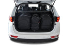 Kjust Kjust Reistassenset voor Kia Sportage 5-deurs 2016-2021 - Set van 4 Tassen met 2 Roltassen en 2 Vliegtuigtassen Harvest Automotive 1