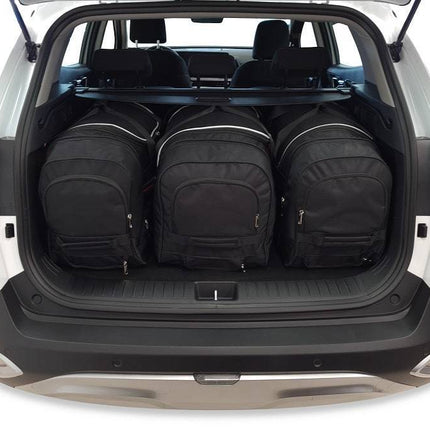 Kjust Kjust Reistassenset voor Kia Sportage 5-deurs vanaf 2021 - Set van 3 Tassen met 3 Roltassen Harvest Automotive 1