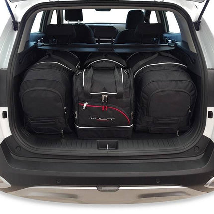 Kjust Kjust Reistassenset voor Kia Sportage 5-deurs vanaf 2021 - Set van 4 Tassen met 2 Roltassen en 2 Sporttassen Harvest Automotive 1