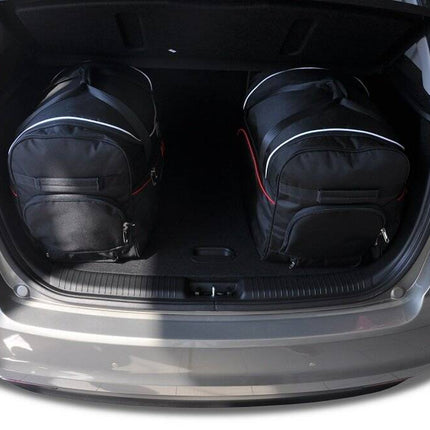 Kjust Kjust Reistassenset voor Kia Venga 5-deurs vanaf 2010 - Set van 3 Tassen met 2 Roltassen en 1 Vliegtuigtas Harvest Automotive 2