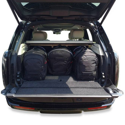 Kjust Kjust Reistassenset voor Land Rover Range Rover serie V vanaf 2023 - Set van 4 Tassen met 3 Roltassen en 1 Vliegtuigtas Harvest Automotive 2
