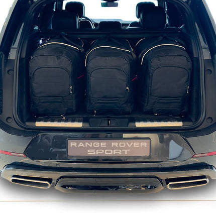 Kjust Kjust Reistassenset voor Land Rover Range Rover Sport vanaf 2022 - Set van 3 Tassen met 3 Roltassen Harvest Automotive 1