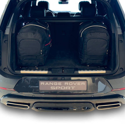 Kjust Kjust Reistassenset voor Land Rover Range Rover Sport vanaf 2022 - Set van 4 Tassen met 3 Roltassen en 1 Vliegtuigtas Harvest Automotive 3