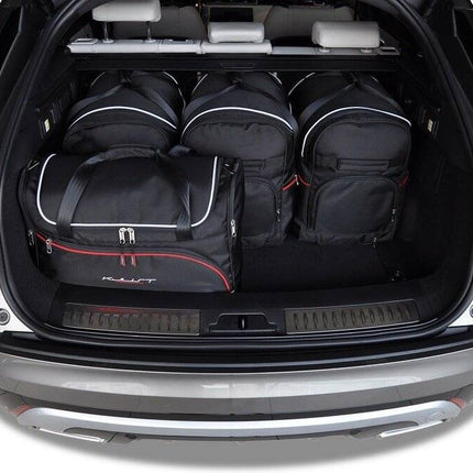 Kjust Kjust Reistassenset voor Land Rover Range Rover Velar vanaf 2017 - Set van 5 Tassen met 3 Roltassen en 2 Vliegtuigtassen Harvest Automotive 2