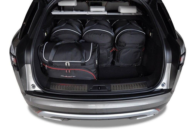 Kjust Kjust Reistassenset voor Land Rover Range Rover Velar vanaf 2017 - Set van 5 Tassen met 3 Roltassen en 2 Vliegtuigtassen Harvest Automotive 2
