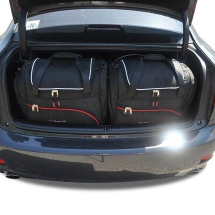 Kjust Kjust Reistassenset voor Lexus IS Sedan 2005-2013 - Set van 4 Tassen met 2 Roltassen en 2 Sporttassen Harvest Automotive 1