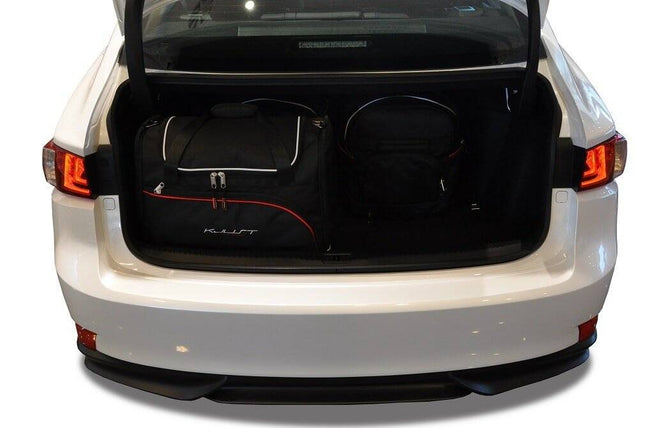 Kjust Kjust Reistassenset voor Lexus IS Sedan vanaf 2013 - Set van 4 Tassen met 2 Roltassen en 2 Sporttassen Harvest Automotive 2