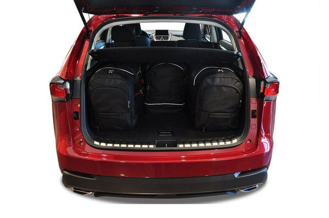 Kjust Kjust Reistassenset voor Lexus NX 2014-2021 - Set van 4 Tassen met 2 Roltassen en 2 Sporttassen Harvest Automotive 2