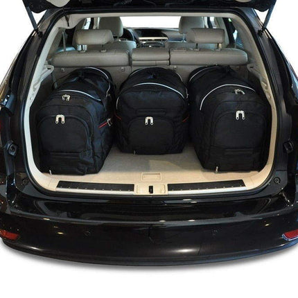 Kjust Kjust Reistassenset voor Lexus RX 5-deurs 2009-2016 - Set van 4 Tassen met 3 Roltassen en 1 Sporttas Harvest Automotive 2