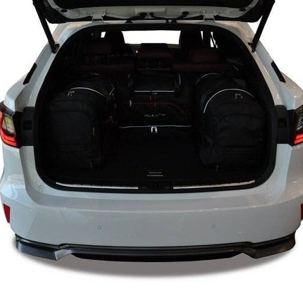 Kjust Kjust Reistassenset voor Lexus RX 5-deurs vanaf 2016 - Set van 5 Tassen met 2 Roltassen 1 Sporttas en 2 Vliegtuigtassen Harvest Automotive 3