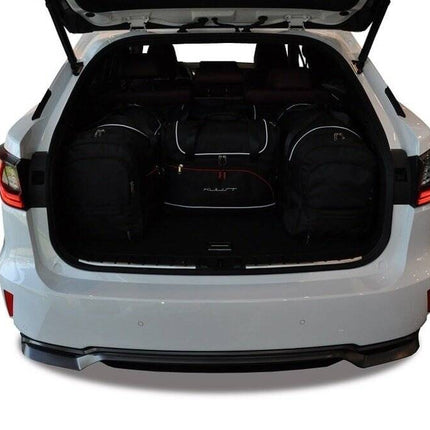 Kjust Kjust Reistassenset voor Lexus RX 5-deurs vanaf 2016 - Set van 5 Tassen met 2 Roltassen 1 Sporttas en 2 Vliegtuigtassen Harvest Automotive 2