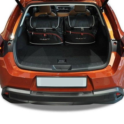 Kjust Kjust Reistassenset voor Lexus UX 2018-2024 - Set van 5 Tassen met 5 Vliegtuigtassen Harvest Automotive 3