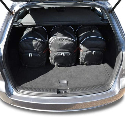 Kjust Kjust Reistassenset voor Mazda 6 stationwagen 2002-2008 - Set van 5 Tassen met 3 Roltassen en 2 Sporttassen Harvest Automotive 2