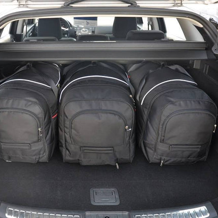 Kjust Kjust Reistassenset voor Mazda 6 stationwagen 2008-2013 - Set van 5 Tassen met 3 Roltassen en 2 Vliegtuigtassen Harvest Automotive 3
