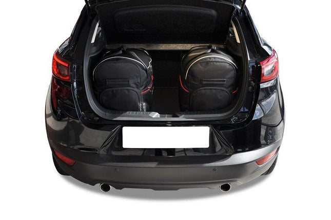 Kjust Kjust Reistassenset voor Mazda CX-3 vanaf 2015 - Set van 3 Tassen met 2 Roltassen en 1 Sporttas Harvest Automotive 2