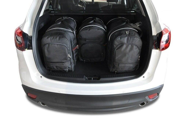 Kjust Kjust Reistassenset voor Mazda CX-5 2012-2017 - Set van 4 Tassen met 3 Roltassen en 1 Sporttas Harvest Automotive 2