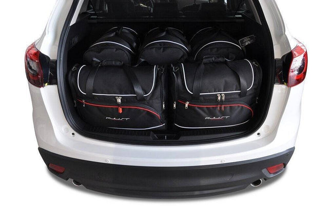 Kjust Kjust Reistassenset voor Mazda CX-5 2012-2017 - Set van 5 Tassen met 3 Roltassen en 2 Vliegtuigtassen Harvest Automotive 1