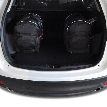 Kjust Kjust Reistassenset voor Mazda CX-5 2012-2017 - Set van 5 Tassen met 3 Roltassen en 2 Vliegtuigtassen Harvest Automotive 4