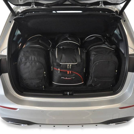 Kjust Kjust Reistassenset voor Mercedes Benz B-Klasse 2012-2019 - Set van 4 Tassen met 2 Roltassen 1 Sporttas en 1 Vliegtuigtas Harvest Automotive 1