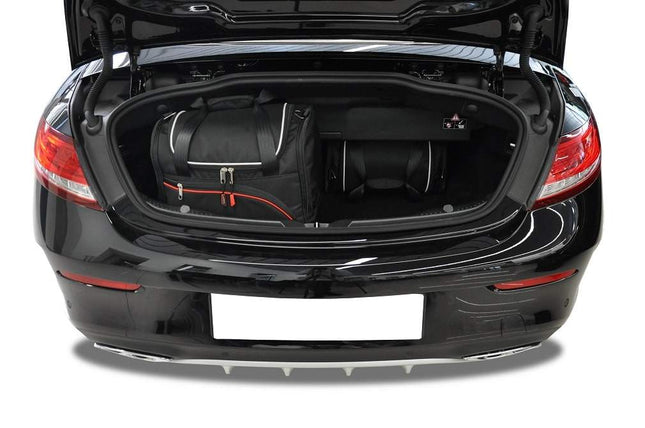 Kjust Kjust Reistassenset voor Mercedes Benz C-Klasse cabrio 2016-2023 - Set van 4 Tassen met 2 Sporttassen en 2 Vliegtuigtassen Harvest Automotive 2
