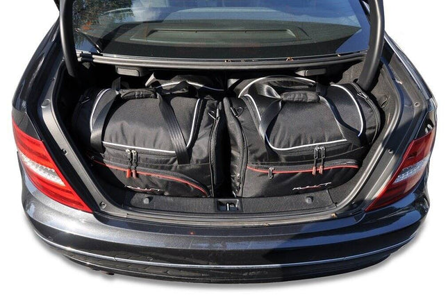 Kjust Kjust Reistassenset voor Mercedes Benz C-Klasse coupe 2011-2016 - Set van 4 Tassen met 2 Roltassen en 2 Sporttassen Harvest Automotive 1