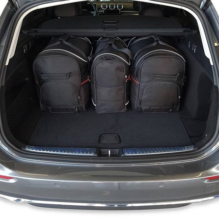 Kjust Kjust Reistassenset voor Mercedes Benz C-Klasse Estate vanaf 2021 - Set van 5 Tassen met 2 Roltassen 2 Sporttassen en 1 Vliegtuigtas Harvest Automotive 8