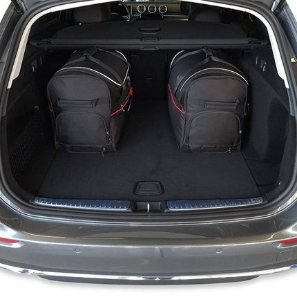 Kjust Kjust Reistassenset voor Mercedes Benz C-Klasse Estate vanaf 2021 - Set van 5 Tassen met 2 Roltassen 2 Sporttassen en 1 Vliegtuigtas Harvest Automotive 4