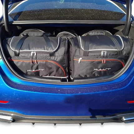 Kjust Kjust Reistassenset voor Mercedes Benz C-Klasse Limousine vanaf 2021 - Set van 5 Tassen met 2 Roltassen 2 Sporttassen en 1 Vliegtuigtas Harvest Automotive 7