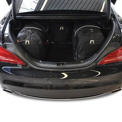 Kjust Kjust Reistassenset voor Mercedes Benz CLA coupe 2013-2019 - Set van 4 Tassen met 2 Roltassen en 2 Sporttassen Harvest Automotive 2