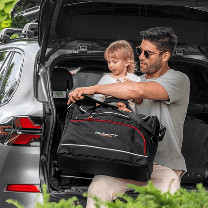 Kjust Kjust Reistassenset voor Mercedes Benz E-Klasse cabrio 2010-2017 - Set van 4 Tassen met 4 Vliegtuigtassen Harvest Automotive 6