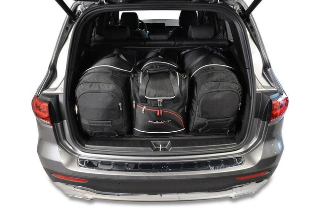 Kjust Kjust Reistassenset voor Mercedes Benz EQB vanaf 2022 - Set van 4 Tassen met 2 Roltassen 1 Sporttas en 1 Vliegtuigtas Harvest Automotive 1
