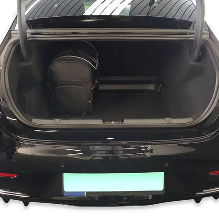 Kjust Kjust Reistassenset voor Mercedes Benz EQE Limousine vanaf 2022 - Set van 5 Tassen met 2 Roltassen 2 Sporttassen en 1 Vliegtuigtas Harvest Automotive 5