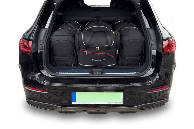 Kjust Kjust Reistassenset voor Mercedes Benz EQE SUV vanaf 2022 - Set van 4 Tassen met 3 Roltassen en 1 Vliegtuigtas Harvest Automotive 1