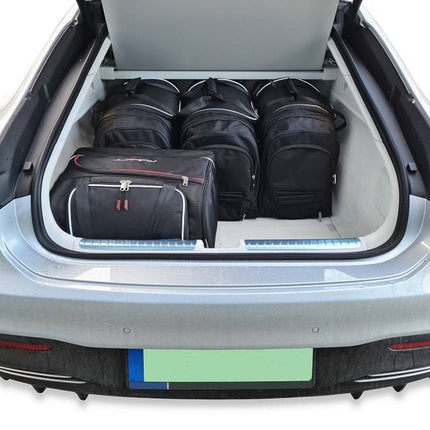 Kjust Kjust Reistassenset voor Mercedes Benz EQS Limousine vanaf 2022 - Set van 5 Tassen met 3 Roltassen en 2 Sporttassen Harvest Automotive 2