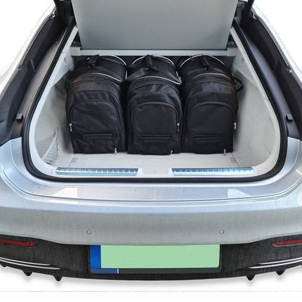 Kjust Kjust Reistassenset voor Mercedes Benz EQS Limousine vanaf 2022 - Set van 5 Tassen met 3 Roltassen en 2 Sporttassen Harvest Automotive 3