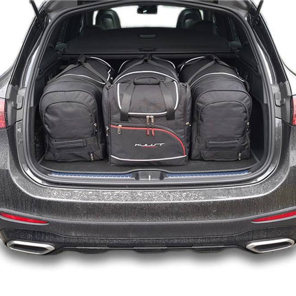 Kjust Kjust Reistassenset voor Mercedes Benz GLC Coupe 2017-2023 - Set van 4 Tassen met 3 Roltassen en 1 Vliegtuigtas Harvest Automotive 1