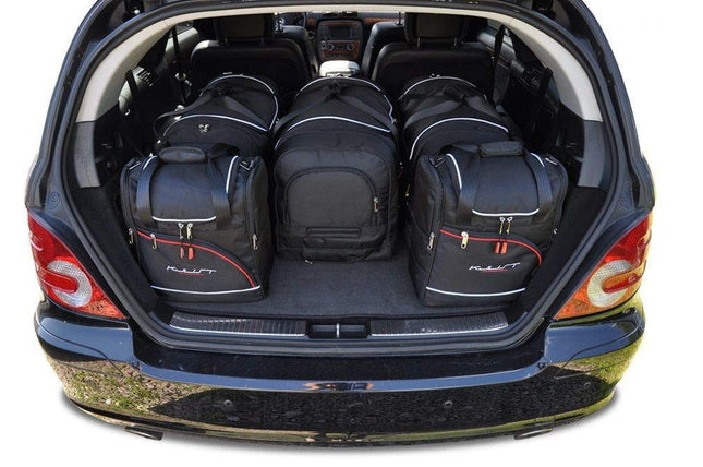 Kjust Kjust Reistassenset voor Mercedes Benz R-Klasse 2005-2015 - Set van 6 Tassen met 3 Roltassen en 3 Vliegtuigtassen Harvest Automotive 2