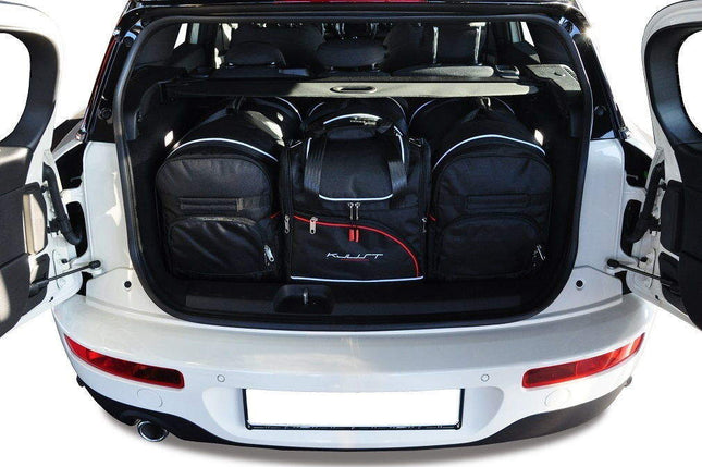 Kjust Kjust Reistassenset voor Mini Clubman vanaf 2015 - Set van 4 Tassen met 2 Roltassen 1 Sporttas en 1 Vliegtuigtas Harvest Automotive 1