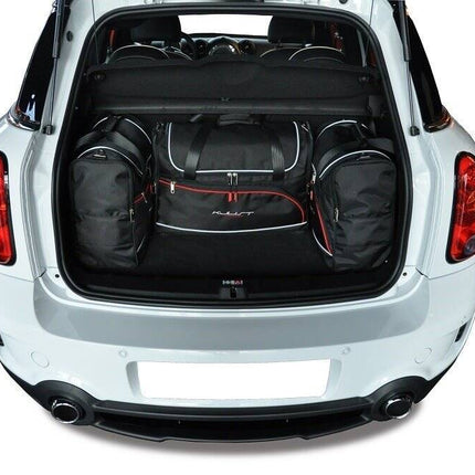 Kjust Kjust Reistassenset voor Mini Countryman 2010-2017 - Set van 4 Tassen met 4 Vliegtuigtassen Harvest Automotive 2