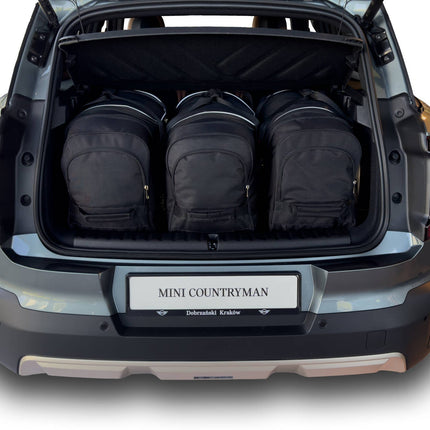 Kjust Kjust Reistassenset voor Mini Countryman vanaf 2024 - Set van 3 Tassen met 3 Roltassen Harvest Automotive 1