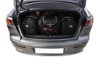 Kjust Kjust Reistassenset voor Mitsubishi Lancer Sedan 2008-2016 - Set van 4 Tassen met 2 Roltassen en 2 Sporttassen Harvest Automotive 1