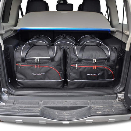 Kjust Kjust Reistassenset voor Mitsubishi Pajero 2000-2006 - Set van 5 Tassen met 3 Roltassen en 2 Sporttassen Harvest Automotive 1