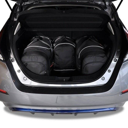 Kjust Kjust Reistassenset voor Nissan Leaf vanaf 2018 - Set van 4 Tassen met 2 Roltassen en 2 Sporttassen Harvest Automotive 2