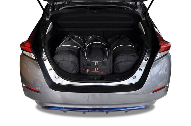 Kjust Kjust Reistassenset voor Nissan Leaf vanaf 2018 - Set van 4 Tassen met 2 Roltassen en 2 Sporttassen Harvest Automotive 1
