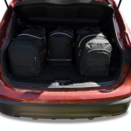 Kjust Kjust Reistassenset voor Nissan Qashqai 2007-2014 - Set van 4 Tassen met 2 Roltassen en 2 Sporttassen Harvest Automotive 2