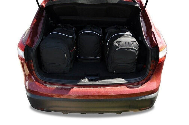 Kjust Kjust Reistassenset voor Nissan Qashqai 2007-2014 - Set van 4 Tassen met 2 Roltassen en 2 Sporttassen Harvest Automotive 2