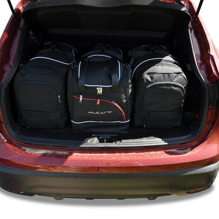 Kjust Kjust Reistassenset voor Nissan Qashqai 2007-2014 - Set van 4 Tassen met 2 Roltassen en 2 Sporttassen Harvest Automotive 1